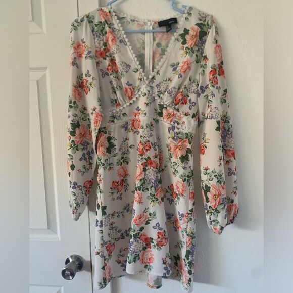 SBetro Retro Floral Peasant Dress - Picture 1 of 3